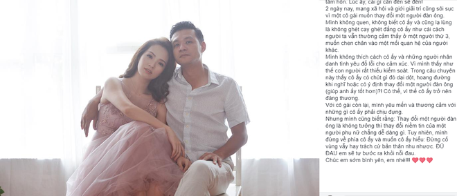 Đồng tình với hành động của Nam Em đồng thời Đan Lê nhắn nhủ Nhã Phương: Đủ đau em sẽ tự bước ra khỏi nỗi đau Đồng tình với hành động của Nam Em đồng thời Đan Lê nhắn nhủ Nhã Phương: Đủ đau em sẽ tự bước ra khỏi nỗi đau