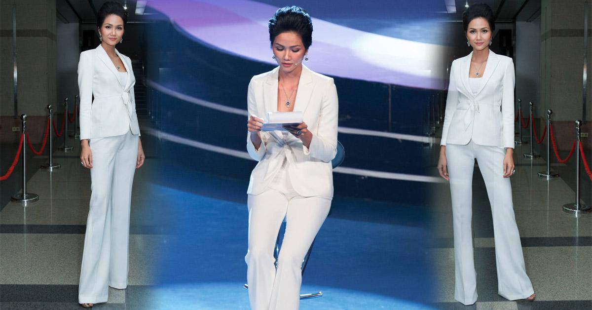 Đăng quang không lâu, Hoa hậu HHen Niê đã có BST đồ trắng chất ngất