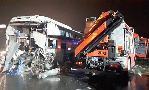 Xe khách chạy 87 km/h khi đâm xe cứu hỏa tại Pháp Vân - Cầu Giẽ