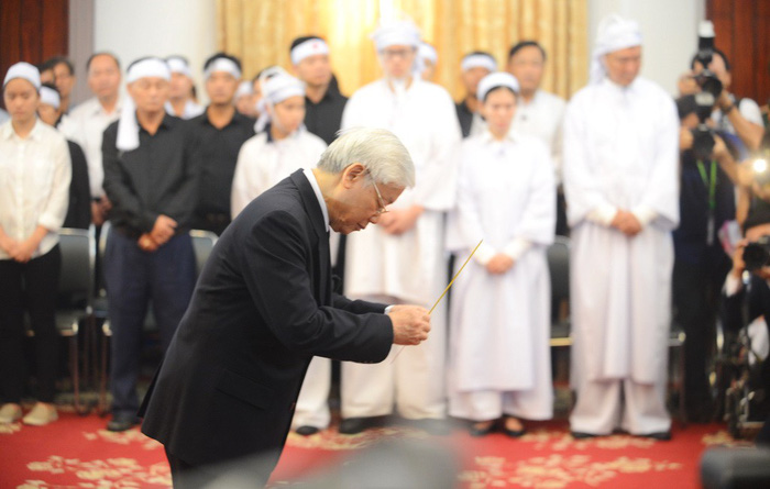 Những tâm sự xúc động trước linh cữu cố Thủ tướng Phan Văn Khải