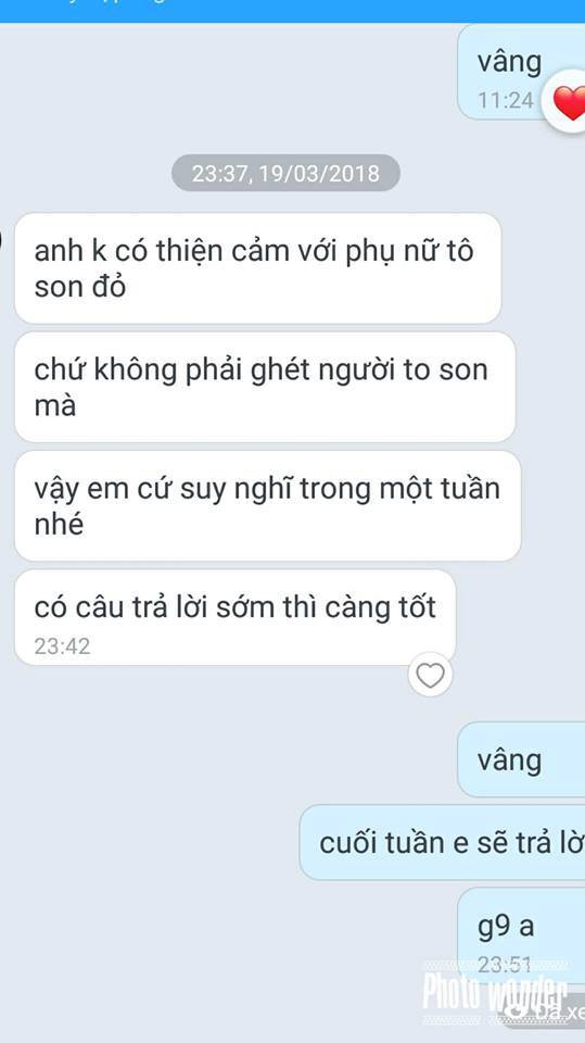 Cô nàng ngỡ ngàng khi bị người yêu chia tay vì 30 tuổi rồi còn đánh son đỏ là người buông thả