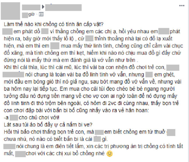 Chết cười chuyện cô vợ phát rồ vì tính ăn cắp vặt của chồng, có hòn bi của trẻ con cũng không tha Chết cười chuyện cô vợ phát rồ vì tính ăn cắp vặt của chồng, có hòn bi của trẻ con cũng không tha