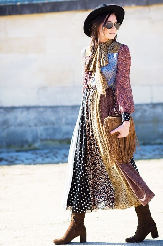 12 cách mặc khi thời tiết giao mùa