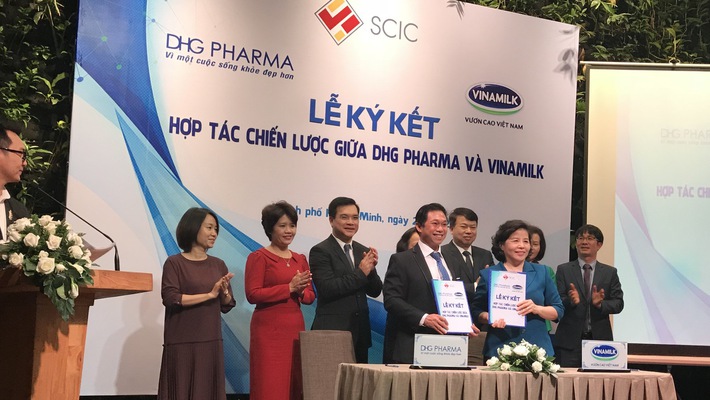 Vinamilk và Dược Hậu Giang hợp tác chiến lược