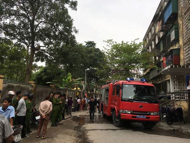 Nghệ An: Hàng trăm người bỏ chạy tán loạn khi lửa bùng phát ở chung cư