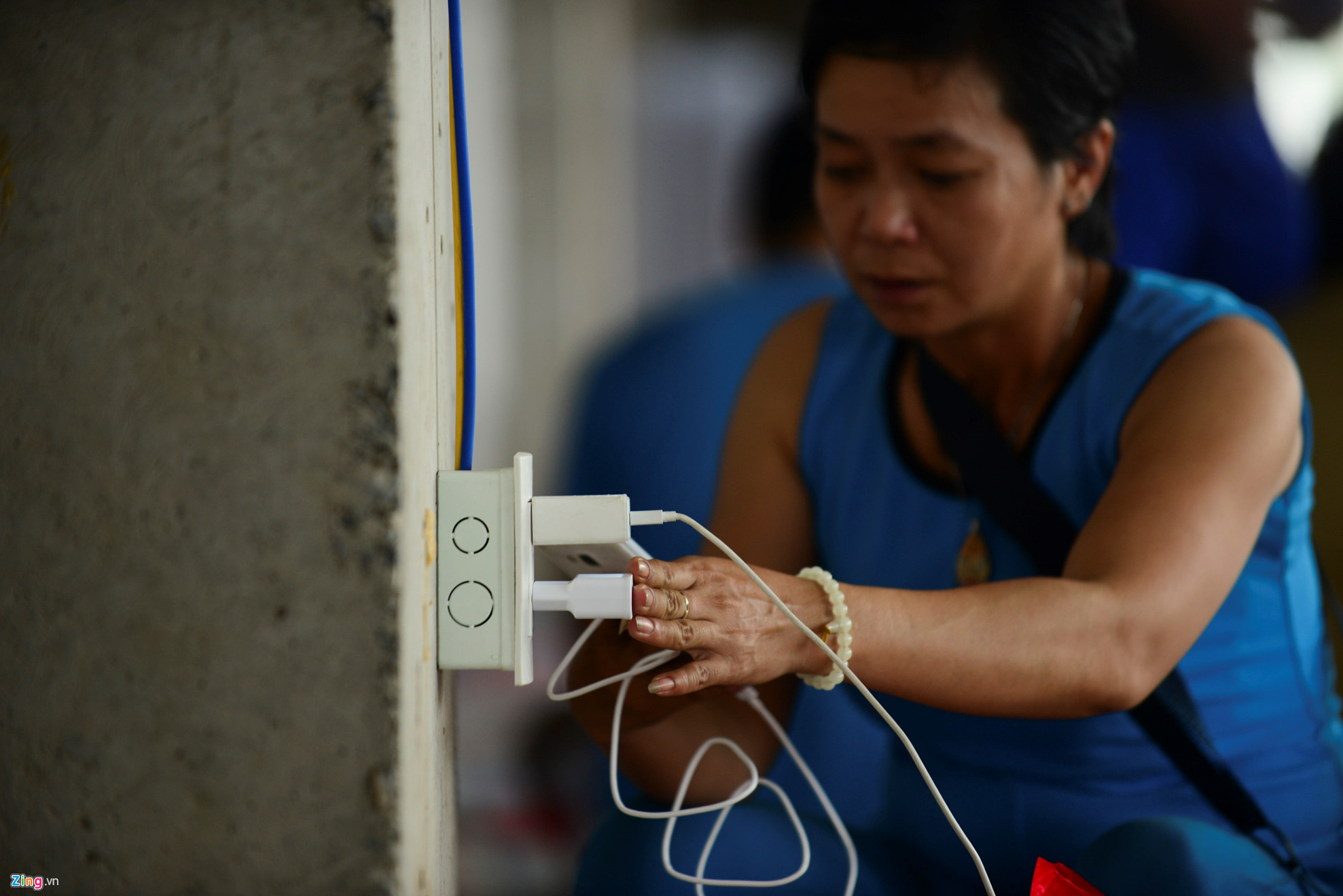 Cảnh màn trời chiếu đất của cư dân Carina Plaza sau vụ cháy