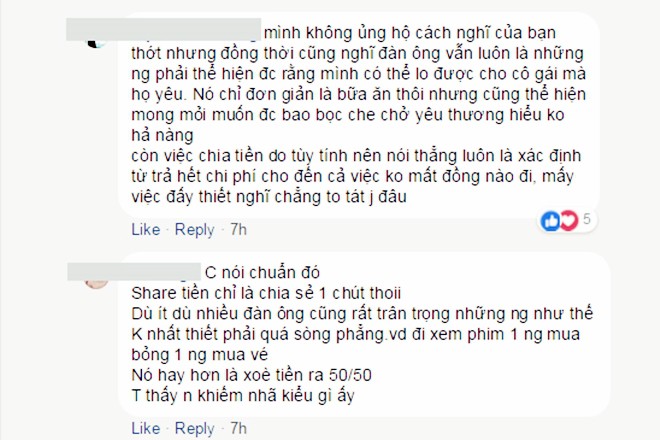 Cô nàng gây bão MXH vì chuyện cưa đôi tình phí: Bạn trai không nhận tiền thì không được, nhận thì bảo sĩ diện hão Cô nàng gây bão MXH vì chuyện cưa đôi tình phí: Bạn trai không nhận tiền thì không được, nhận thì bảo sĩ diện hão