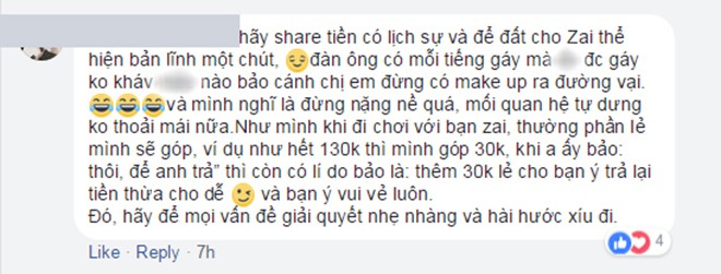 Cô nàng gây bão MXH vì chuyện cưa đôi tình phí: Bạn trai không nhận tiền thì không được, nhận thì bảo sĩ diện hão Cô nàng gây bão MXH vì chuyện cưa đôi tình phí: Bạn trai không nhận tiền thì không được, nhận thì bảo sĩ diện hão