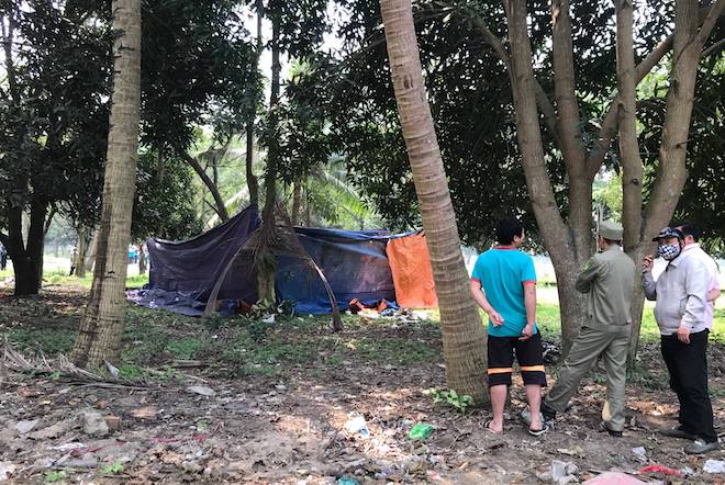 Nghi vấn người đàn ông bị sát hại, vứt trong công viên bỏ hoang