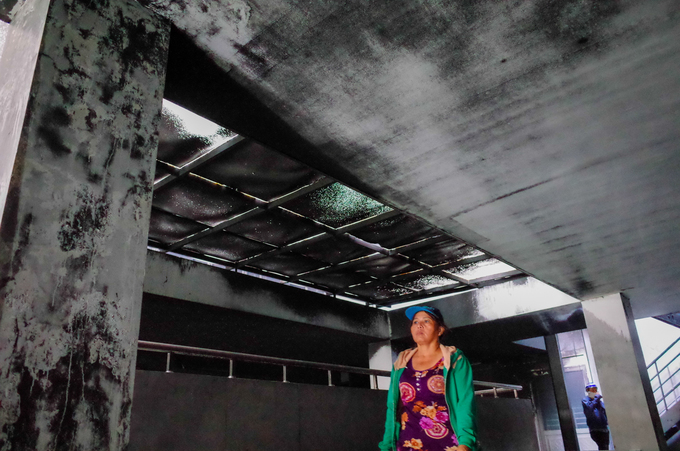 Bên trong chung cư Carina sau vụ cháy làm 13 người chết