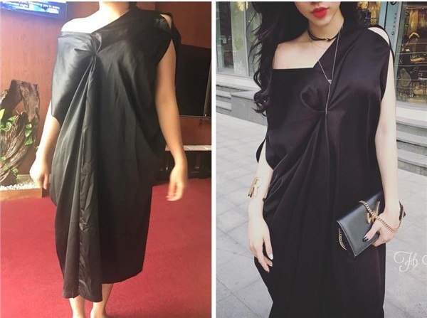 Đặt mua váy hot girl trên mạng, cô gái cao gần 1m6 kêu trời vì được ship cho bao tải, ngực tụt đến tận eo Đặt mua váy hot girl trên mạng, cô gái cao gần 1m6 kêu trời vì được ship cho bao tải, ngực tụt đến tận eo