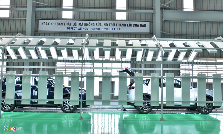 Bên trong nhà máy ôtô Mazda hiện đại nhất Đông Nam Á tại Việt Nam