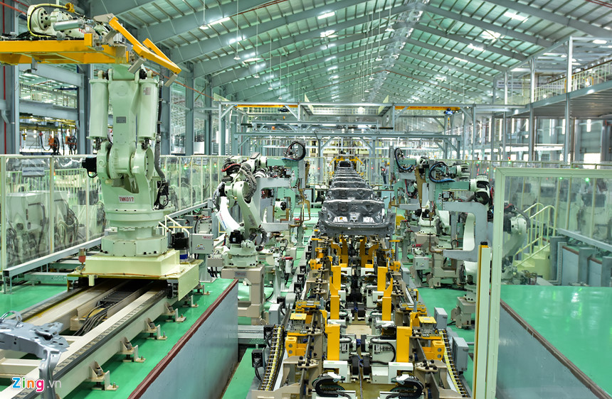 Bên trong nhà máy ôtô Mazda hiện đại nhất Đông Nam Á tại Việt Nam