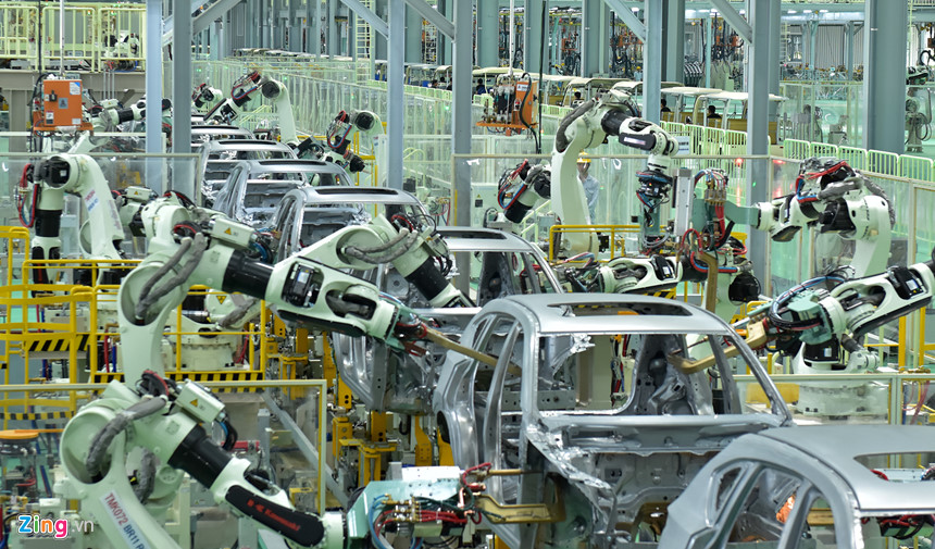 Bên trong nhà máy ôtô Mazda hiện đại nhất Đông Nam Á tại Việt Nam