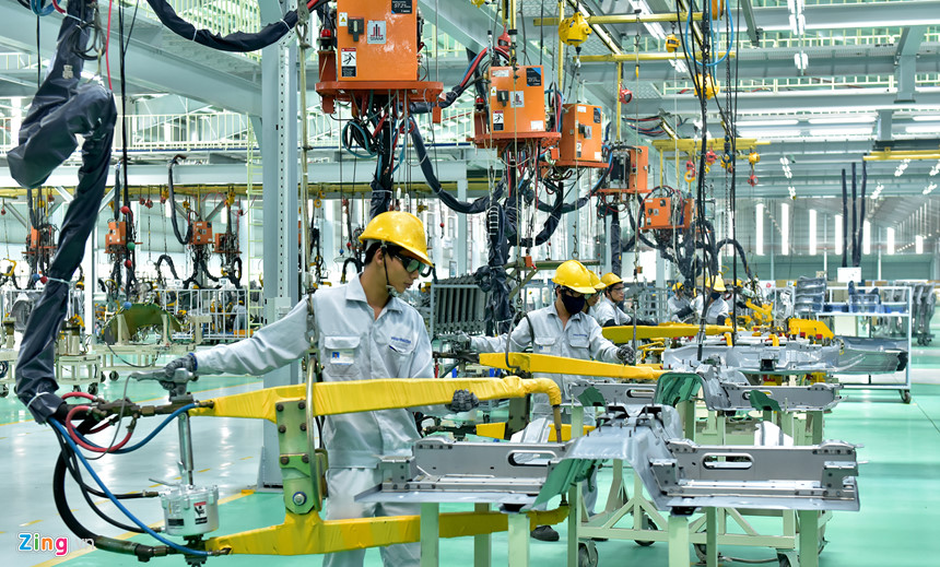 Bên trong nhà máy ôtô Mazda hiện đại nhất Đông Nam Á tại Việt Nam