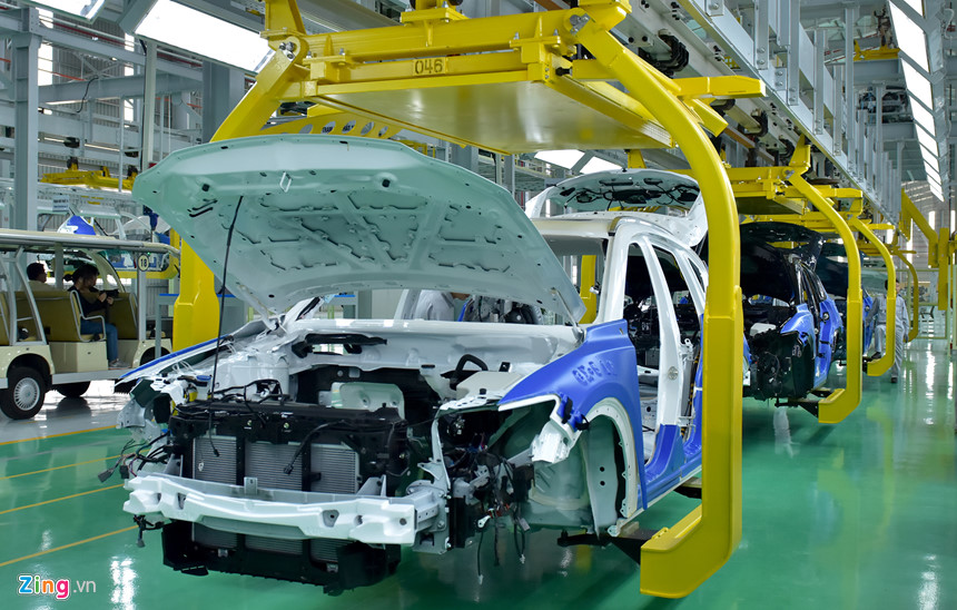 Bên trong nhà máy ôtô Mazda hiện đại nhất Đông Nam Á tại Việt Nam