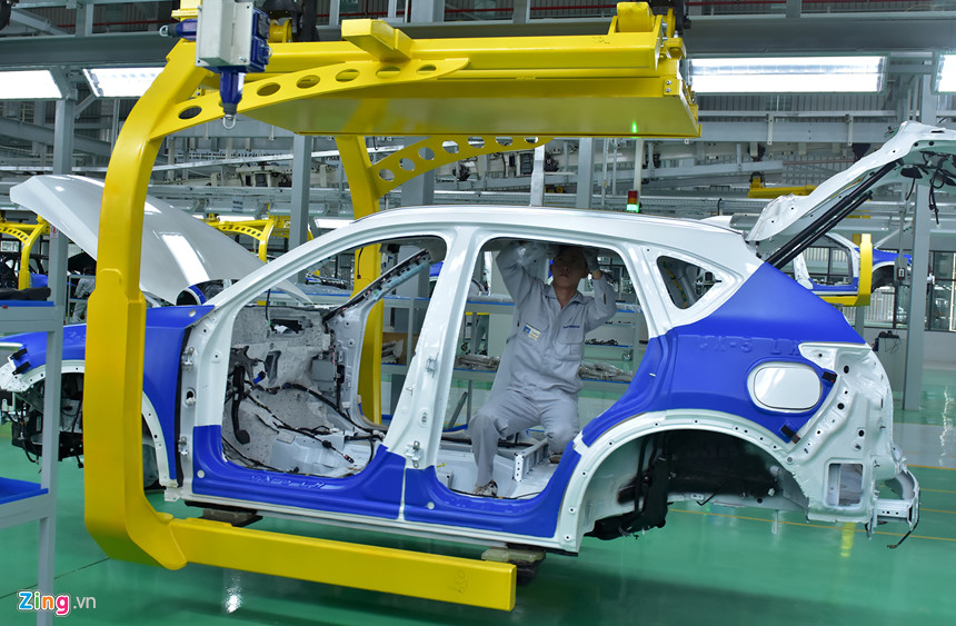 Bên trong nhà máy ôtô Mazda hiện đại nhất Đông Nam Á tại Việt Nam