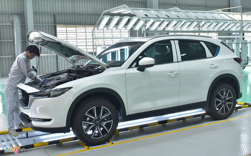 Bên trong nhà máy ôtô Mazda hiện đại nhất Đông Nam Á tại Việt Nam