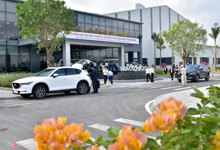 Bên trong nhà máy ôtô Mazda hiện đại nhất Đông Nam Á tại Việt Nam