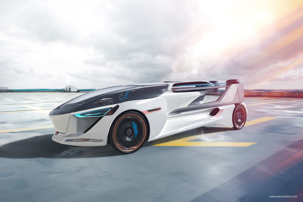 Xe bay thế hệ mới của AeroMobil cất cánh như trực thăng