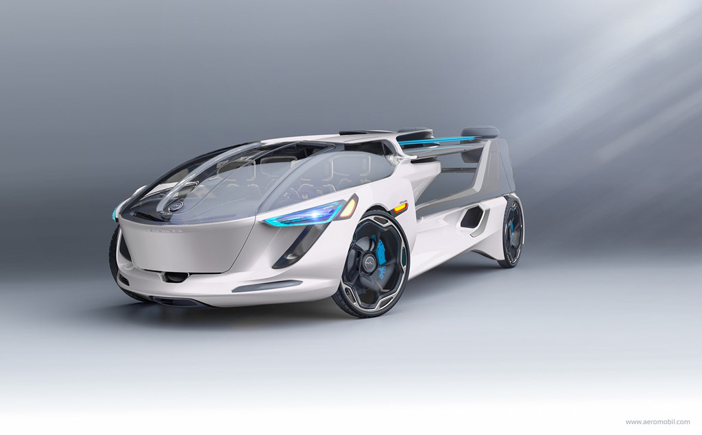 Xe bay thế hệ mới của AeroMobil cất cánh như trực thăng
