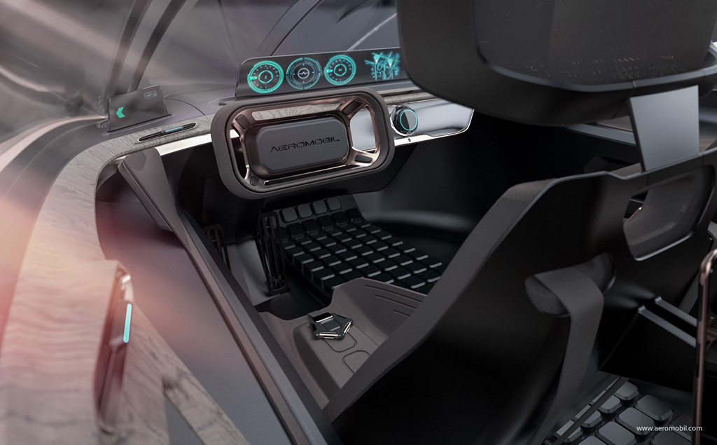 Xe bay thế hệ mới của AeroMobil cất cánh như trực thăng
