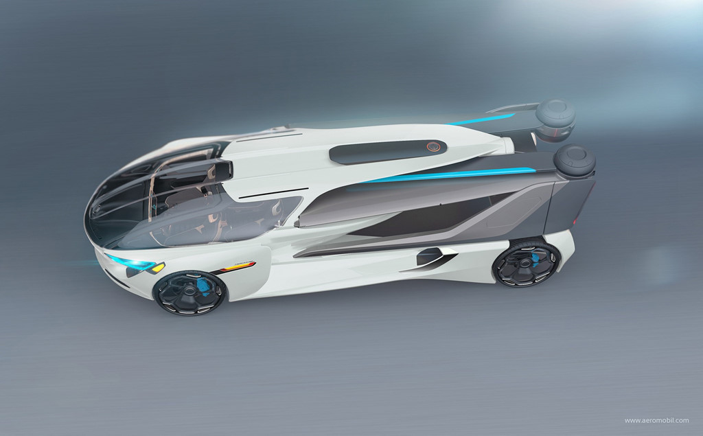 Xe bay thế hệ mới của AeroMobil cất cánh như trực thăng