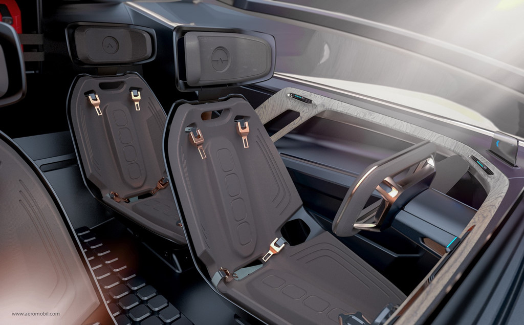 Xe bay thế hệ mới của AeroMobil cất cánh như trực thăng