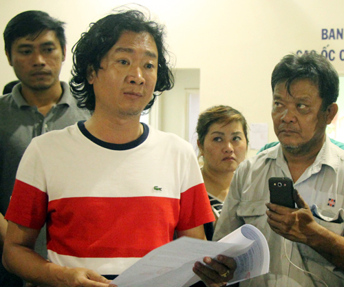 Chung cư Carina náo loạn khi đại diện chủ đầu tư đối thoại với cư dân