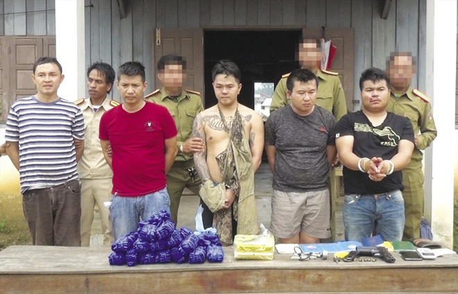 Triệt phá đường dây vận chuyển ma túy khủng xuyên quốc gia