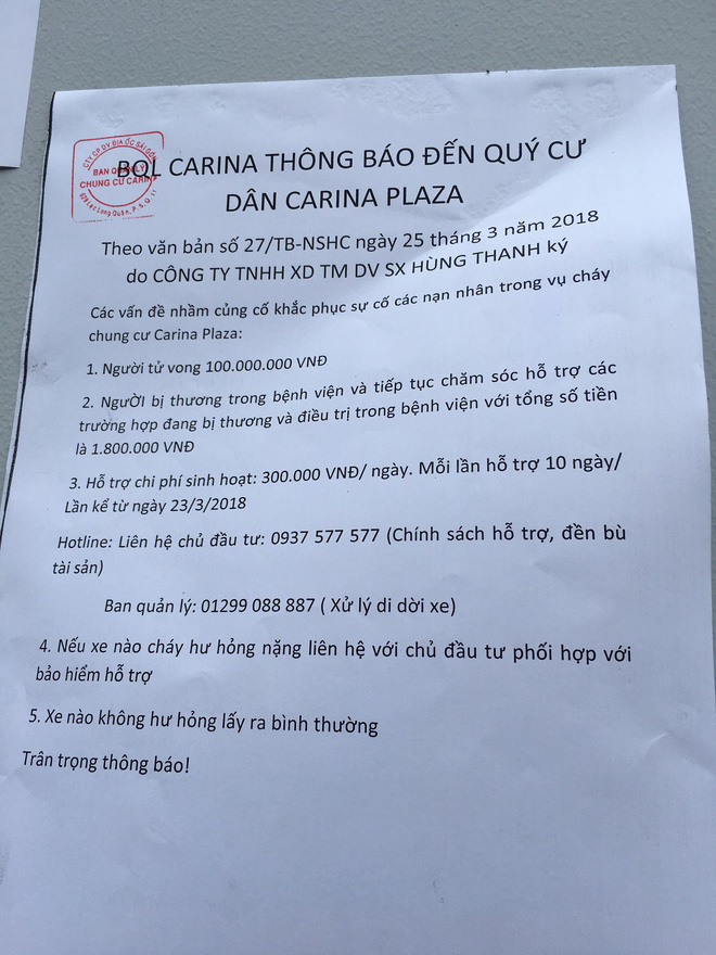 Cư dân Carina tố chủ đầu tư tắc trách, để người lạ vào lấy đồ, hôi của một cách tự nhiên
