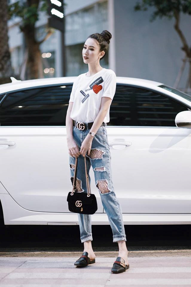 Đôi giày hở gót khiến sao Việt mê mẩn trong thời gian gần đây