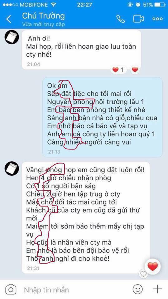 Lộ tiếp tin nhắn chứng minh, chị em đã ra tay thì cỡ mật mã Da Vinci cũng là muỗi