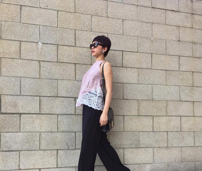 Cao như Hồ Ngọc Hà, hoa hậu Thùy Dung cũng không tránh khỏi xấu vì quần culottes