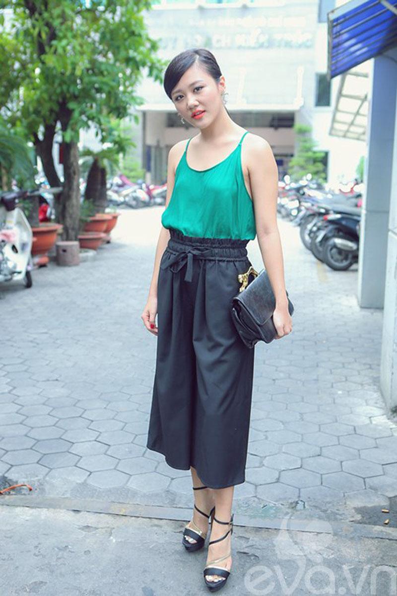 Cao như Hồ Ngọc Hà, hoa hậu Thùy Dung cũng không tránh khỏi xấu vì quần culottes