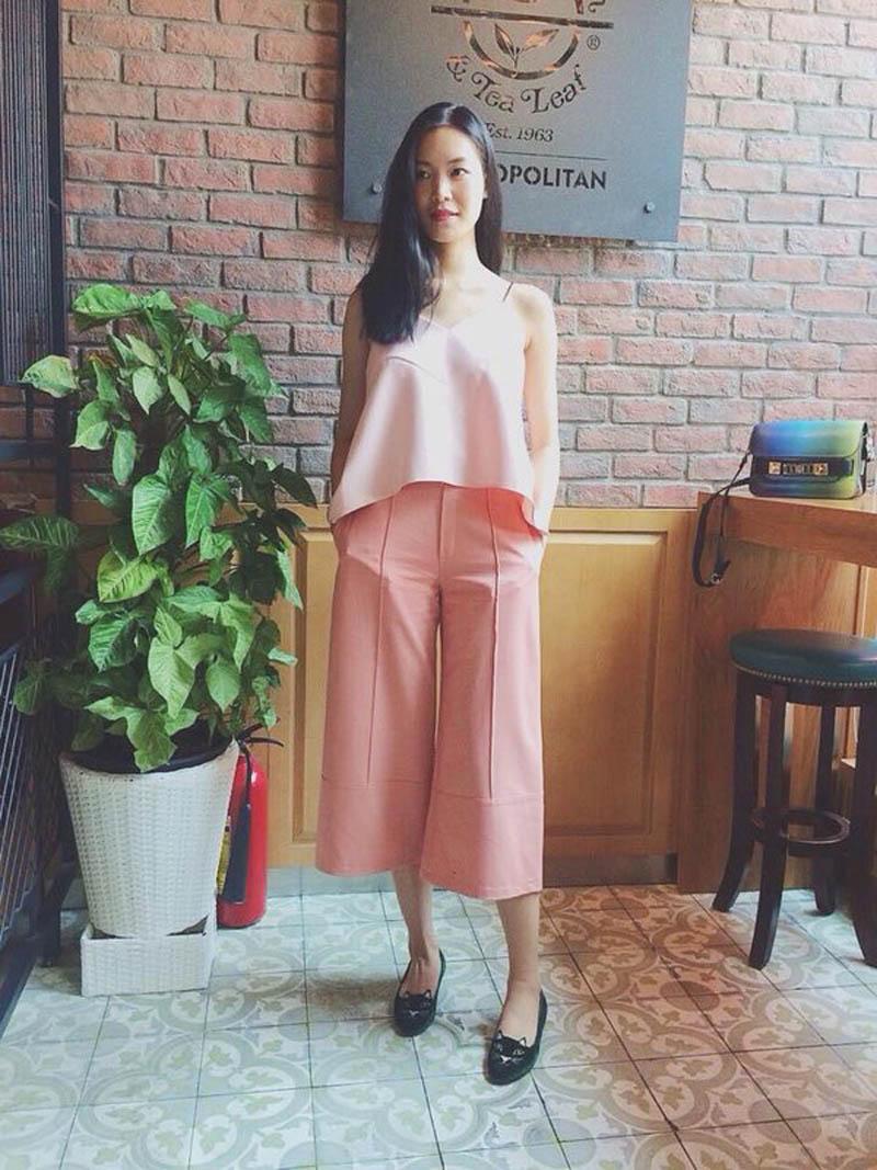 Cao như Hồ Ngọc Hà, hoa hậu Thùy Dung cũng không tránh khỏi xấu vì quần culottes