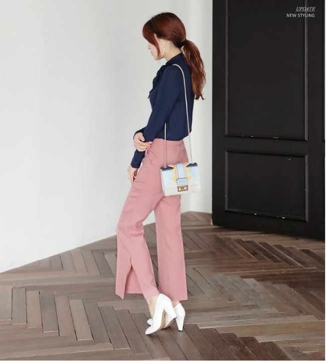 Đây chính là lý do vì sao quần vải đang dần chiếm chỗ của quần jeans trong tủ đồ của các nàng Đây chính là lý do vì sao quần vải đang dần chiếm chỗ của quần jeans trong tủ đồ của các nàng