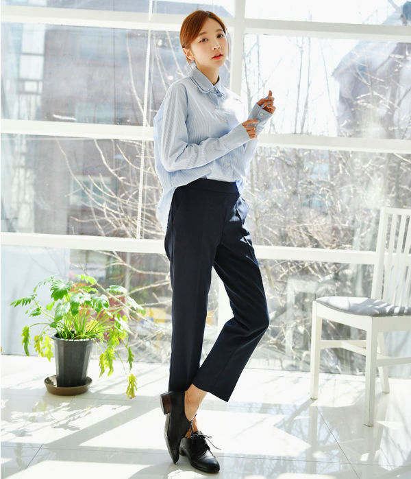 Đây chính là lý do vì sao quần vải đang dần chiếm chỗ của quần jeans trong tủ đồ của các nàng Đây chính là lý do vì sao quần vải đang dần chiếm chỗ của quần jeans trong tủ đồ của các nàng