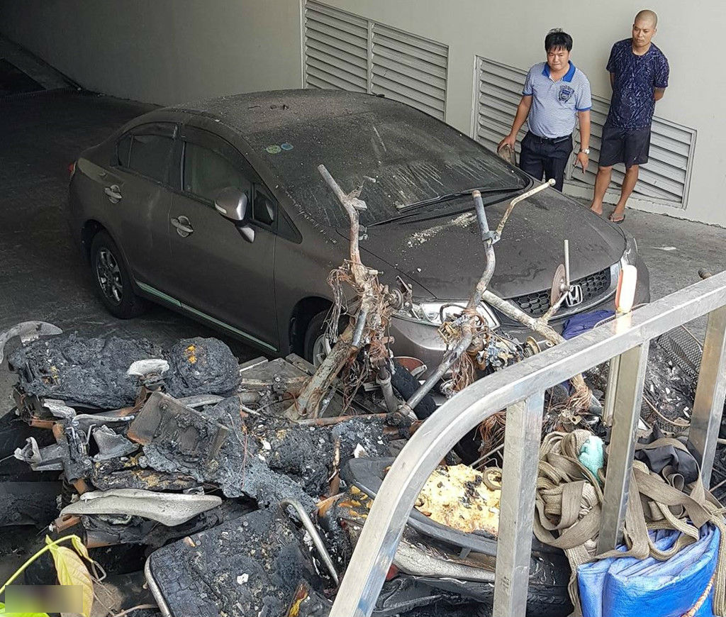 Chung cư Carina Plaza vắng hoe, lặng như tờ 5 ngày sau đám cháy