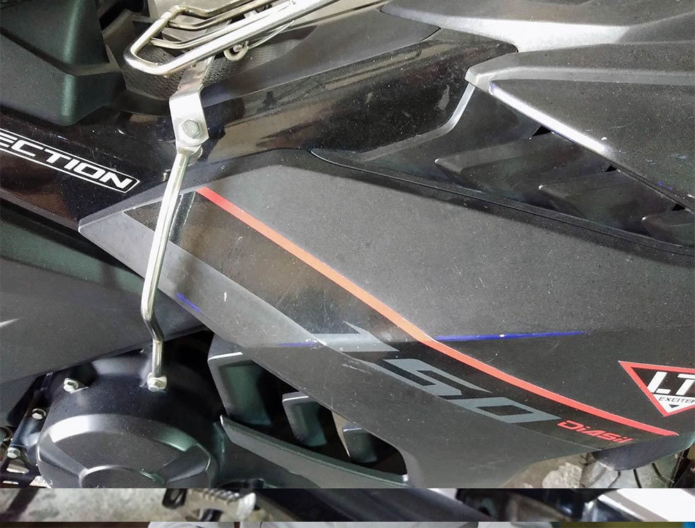 Đại lý Yamaha sơn lại màu xe Exciter bán cho khách với giá cao