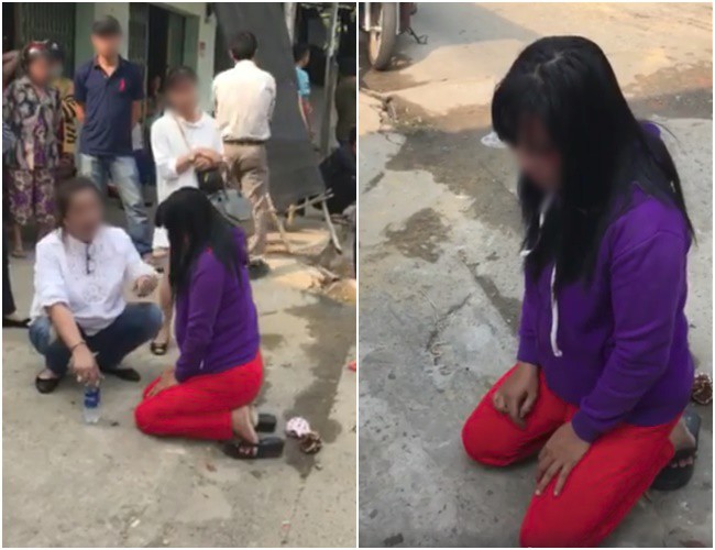 Cô nhân tình bị đánh ghen vì vừa giật chồng, vừa nhắn tin thách thức người vợ Bà mà làm um lên tôi nói ông ly dị bà để sang cưới tôi