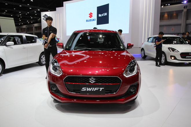 Suzuki Swift 2018 ra mắt, dự kiến về Việt Nam trong tháng 6 Suzuki Swift 2018 ra mắt, dự kiến về Việt Nam trong tháng 6