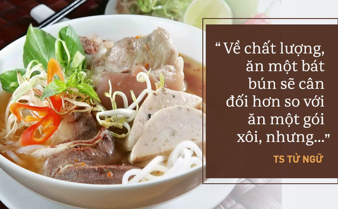 Ăn sáng: 1 bát bún, 1 gói xôi, 1 gói ngũ cốc hoặc chỉ ăn hoa quả - Đúng hay sai? Ăn sáng: 1 bát bún, 1 gói xôi, 1 gói ngũ cốc hoặc chỉ ăn hoa quả - Đúng hay sai?