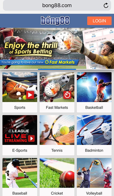 Bộ Công an triệt phá đường dây đánh bạc lớn trên trang bong88.com