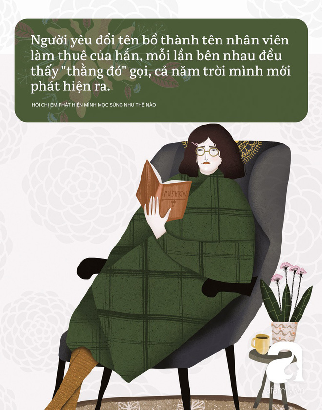 Đang yên đang lành tự nhiên lại mọc sừng, hội chị em phát hiện điều đó như thế nào?