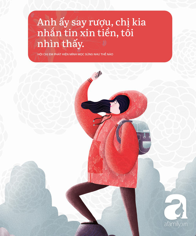 Đang yên đang lành tự nhiên lại mọc sừng, hội chị em phát hiện điều đó như thế nào?