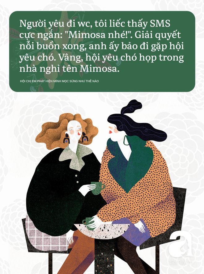 Đang yên đang lành tự nhiên lại mọc sừng, hội chị em phát hiện điều đó như thế nào?