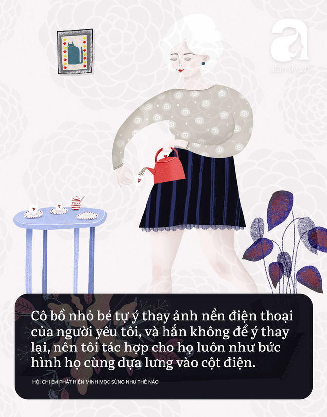 Đang yên đang lành tự nhiên lại mọc sừng, hội chị em phát hiện điều đó như thế nào?