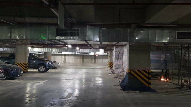 Hà Nội: Người dân chung cư Victoria hốt hoảng phát hiện lửa dưới tầng hầm chứa đầy ô tô