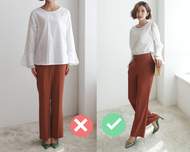 Quần ống rộng sẽ không còn khó nhằn nếu các nàng biết 4 mẹo nhỏ này Quần ống rộng sẽ không còn khó nhằn nếu các nàng biết 4 mẹo nhỏ này